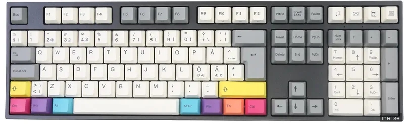 VARMILO VEM109 CMYK V2 FS MEKANISKT TANGENTBORD - EC SAKURA