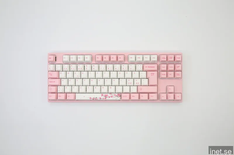 VARMILO VEA88 SAKURA V2 TKL MEKANISKT TANGENTBORD - CHERRY MX BROWN