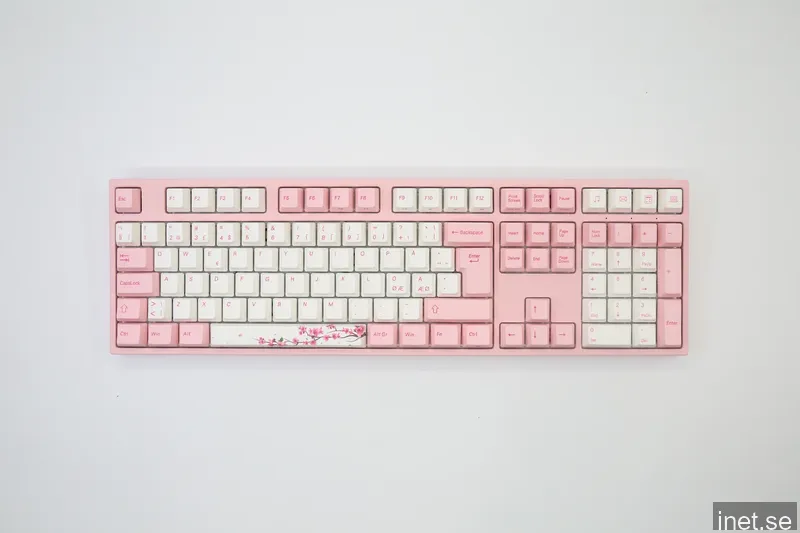 VARMILO VEA109 SAKURA V2 FS MEKANISKT TANGENTBORD - CHERRY MX SILENT RED