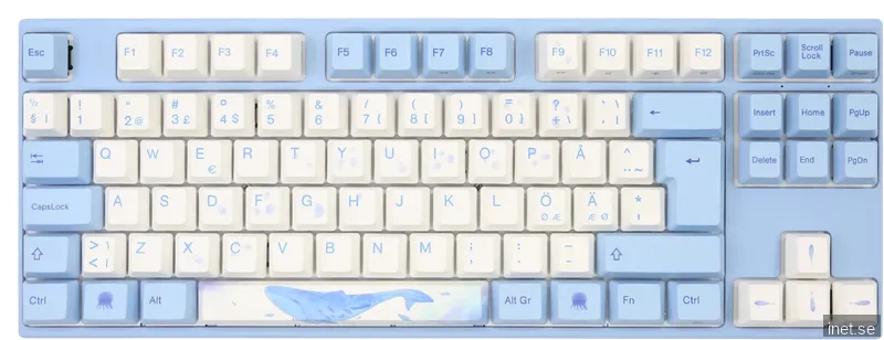 VARMILO VEA88 SEA MELODY V2 TKL MEKANISKT TANGENTBORD - CHERRY MX BROWN