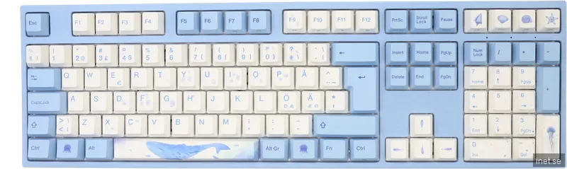 VARMILO VEA109 SEA MELODY V2 FS MEKANISKT TANGENTBORD - CHERRY MX SILENT RED