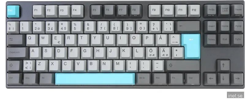 VARMILO VEA88M V2 MOONLIGHT TKL MEKANISKT TANGENTBORD - CHERRY MX RED