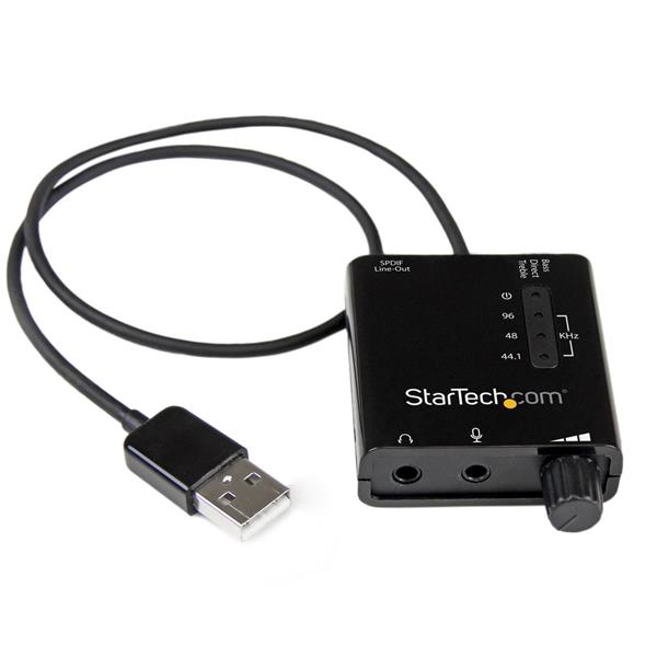 StarTech.com USB Stereo Audio Adapter External Sound