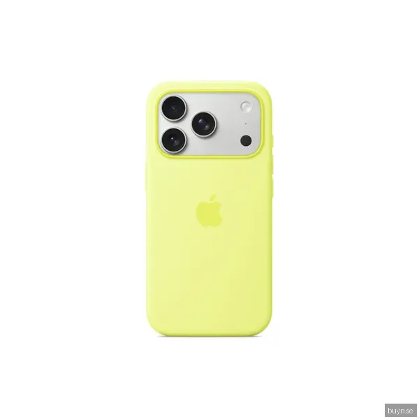 Apple iPhone 17 Pro silikonfodral med MagSafe - Neongul