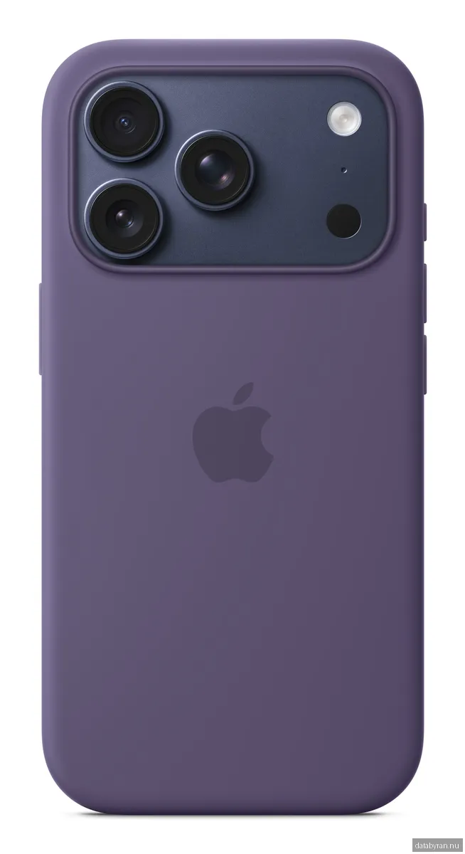 Apple iPhone 17 Pro Silikonskal (purpurdimma)