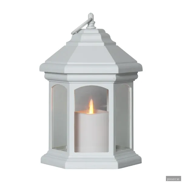 Star Trading 061-33 Linta LED-Lykta, vit