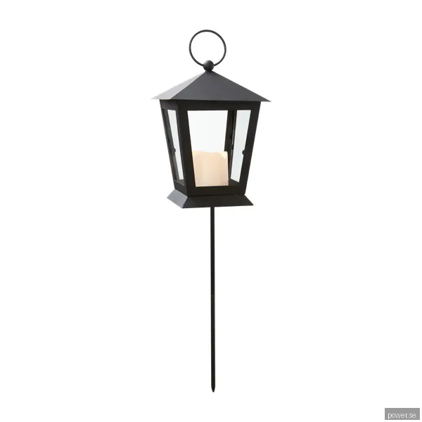 Star Trading 064-53 Serene 40CM LED-Lykta, svart