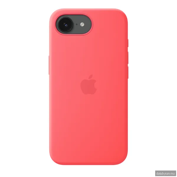 Apple iPhone 17e silikonfodral (bright guava)