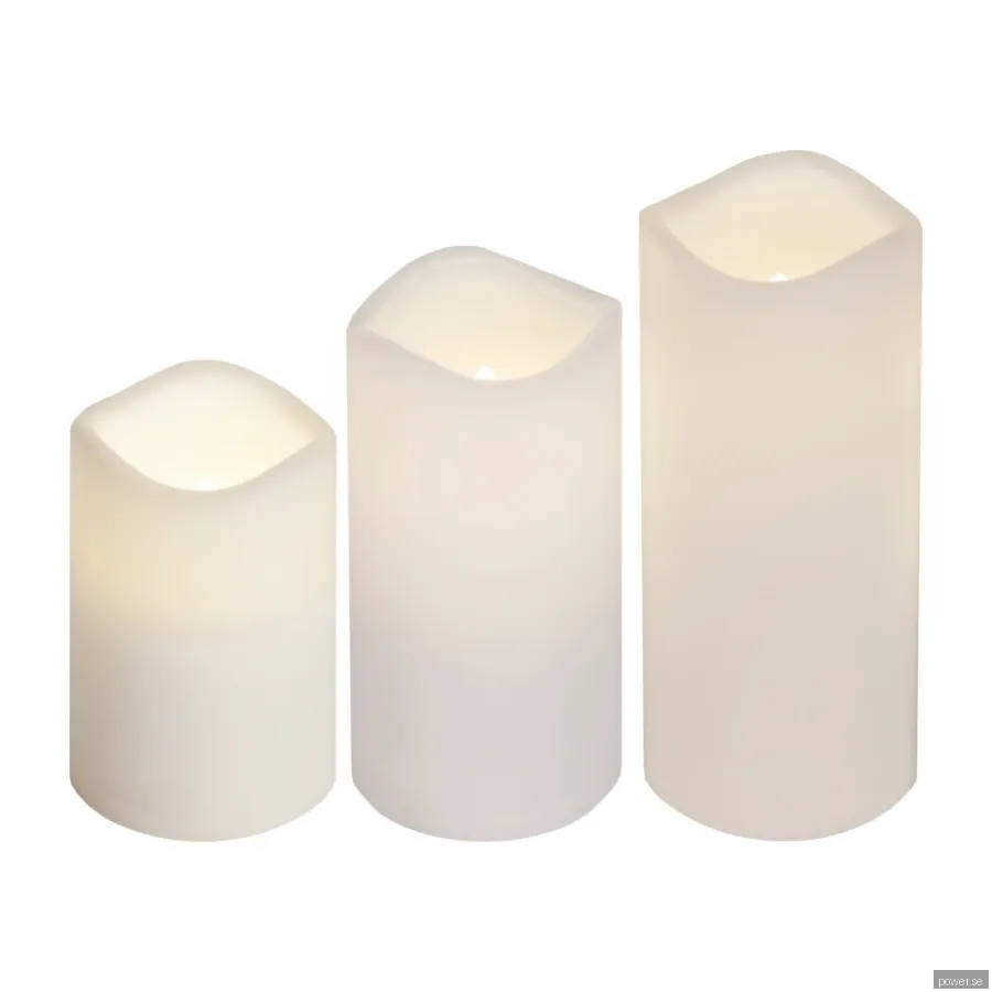 Star Trading 068-26 Paul LED-ljus 3 St, vit