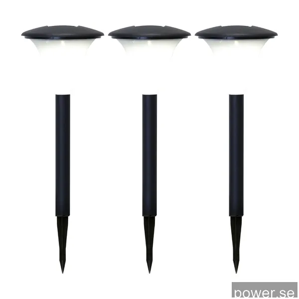 Star Trading 479-54 Faro Trädgårdslampa, 3 st