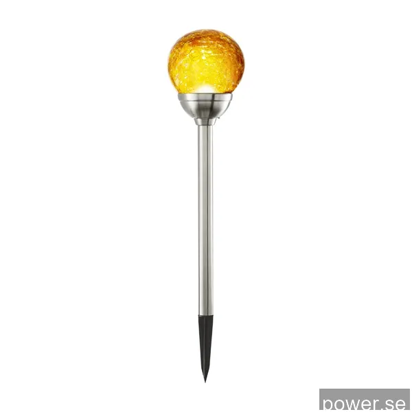 Star Trading 479-84 Roma Trädgårdslampa, bärnsten