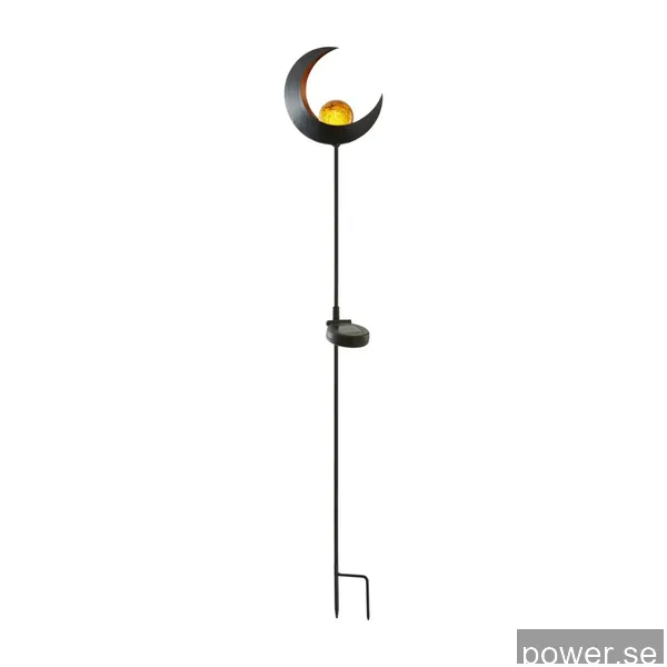 Star Trading 479-85 Melilla Moon Prydnadslampa, bärnsten