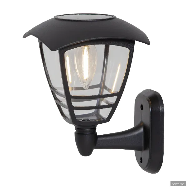 Star Trading 480-88 Felix vägglykta, svart