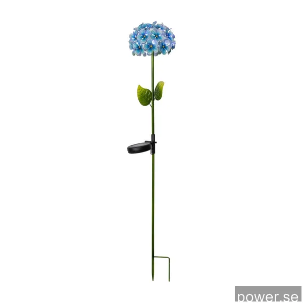 Star Trading 481-56 Hortensia Prydnadslampa, blå