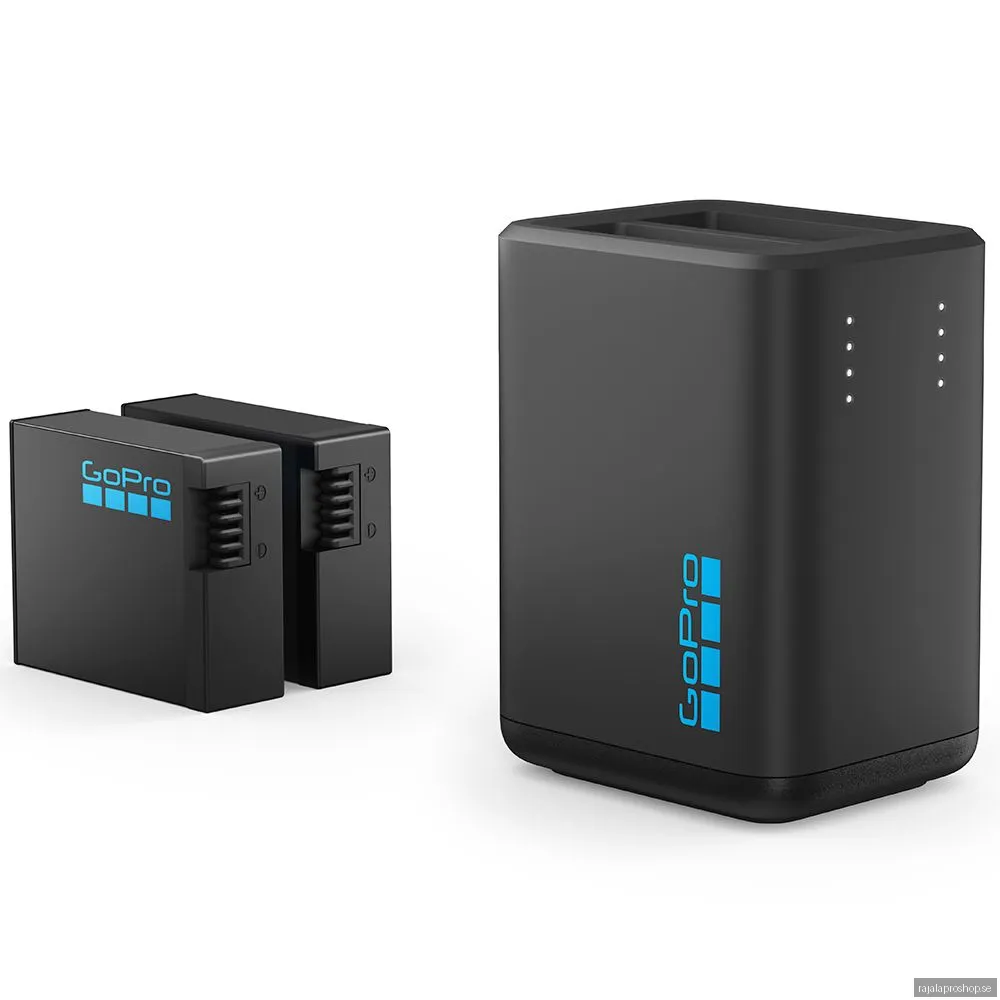 GoPro Hero 13 kamera batteriladdare (svart)