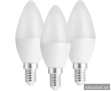Andersson LED bulb E14 C37 3W 2700K 250LM 3-pack