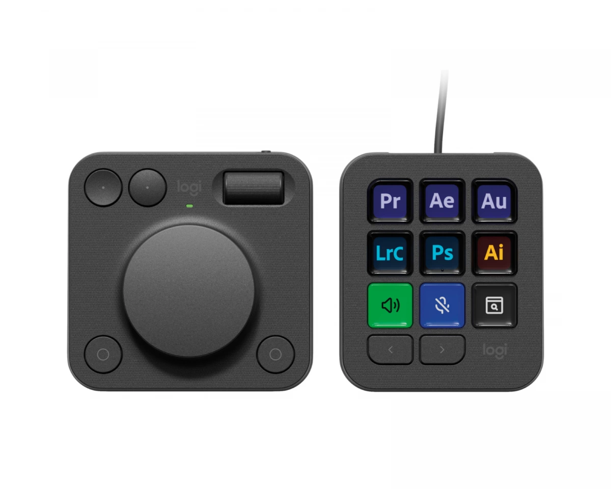 Logitech MX Creative Console - Grafit