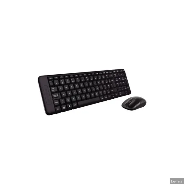 Logitech MK220 Combo Wireless - US - Tastatur & Mus set - Engelska (US) - Svart