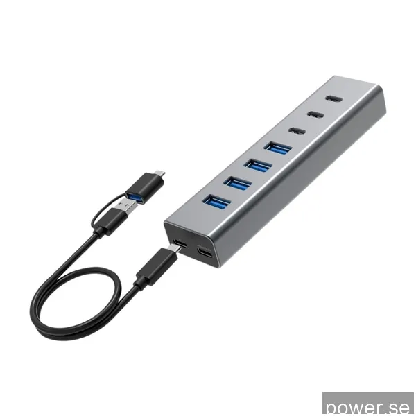 Dacota Platinum 7-Port USB-A/USB-C 3.0 hubb