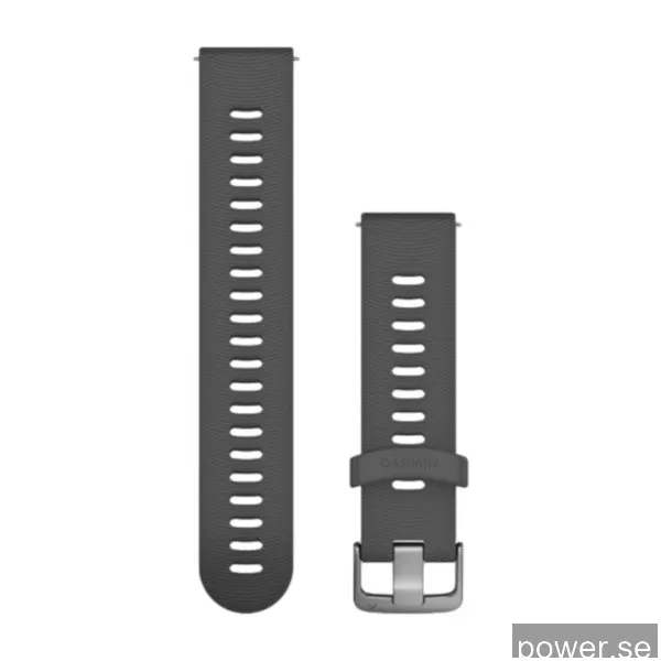 Garmin Quick Release Band 20 mm silikon, grå