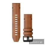 Garmin Quick Release Band 26Mm läder kastanjebrun
