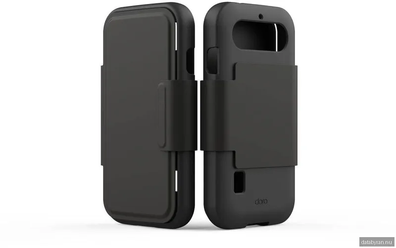Doro Wallet Case Doro Leva L1x/X1x/E1x - Black
