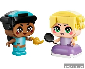 LEGO Disney Princess Jasmine och Rapunzel i miniformat 43303
