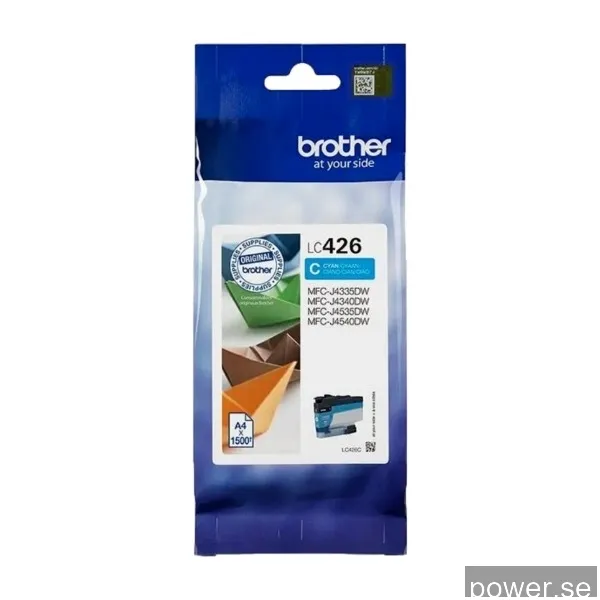 Brother LC-426C, cyan bläckpatron