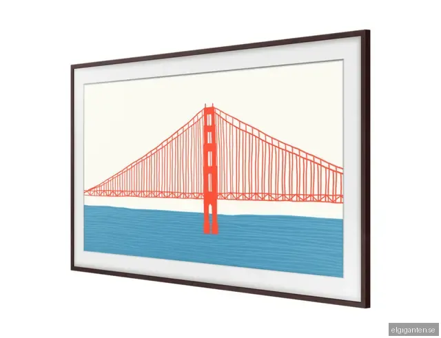 Samsung The Frame 55" ram (2021-2025/brun)