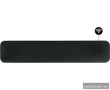 Mill Invisible Smart WiFi Gen 4 panelelement 1050W Svart