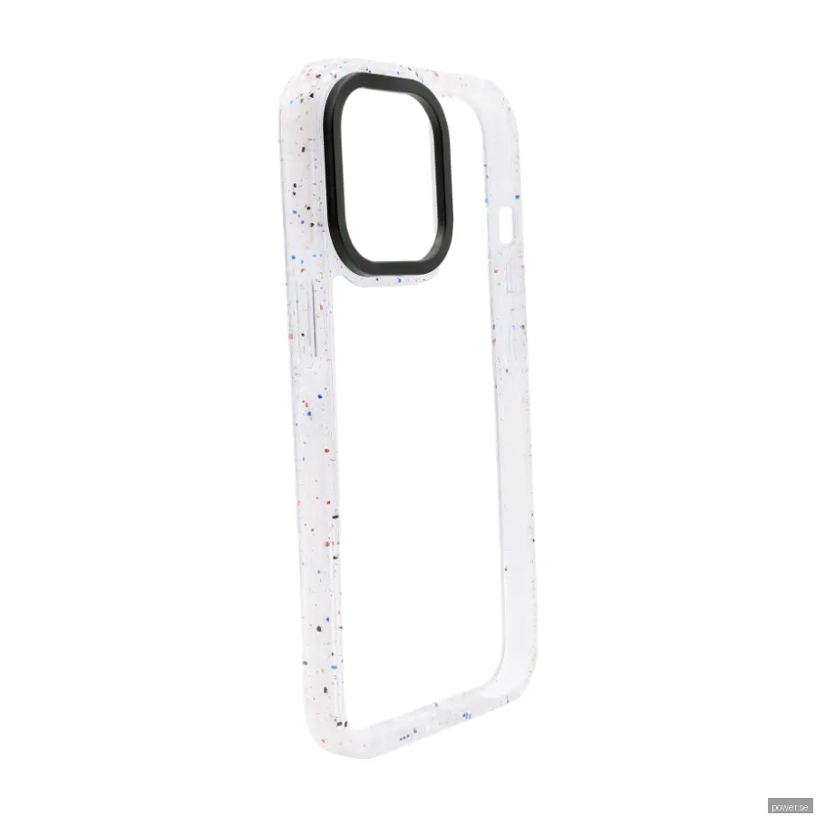 Puro iPhone 14 Pro Max Re-Cover skal vit/transparent