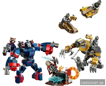 LEGO Super Heroes Marvel 76322 Avengers: Endgame Thor mot Chitauri