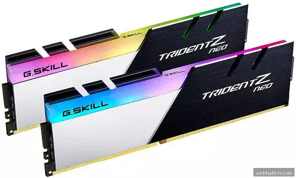 32 GB (2x16GB) DDR4-3600 G.Skill Trident Z NEO RGB, CL16