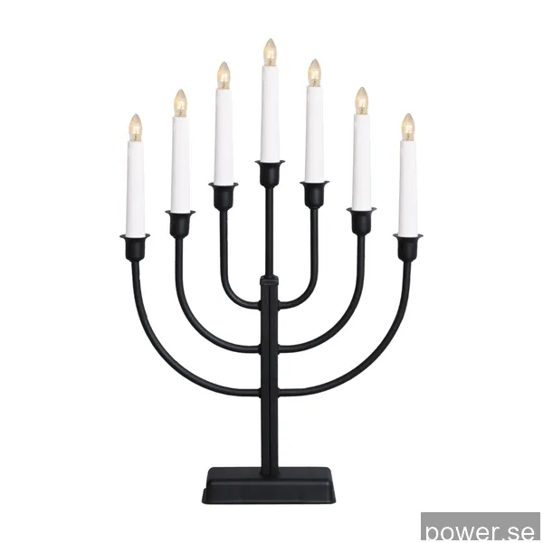 Star Trading 109-48 Kristina ljusstake, svart