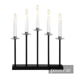 Star Trading 138-27 Greta ljusstake, krom