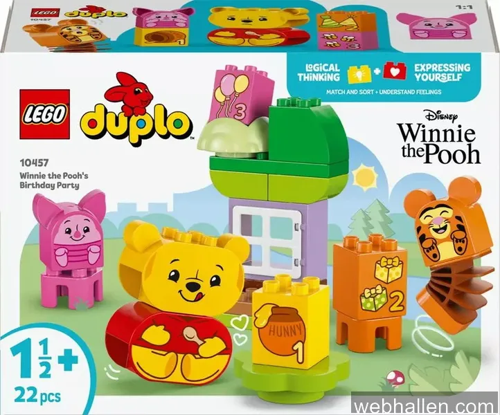 LEGO DUPLO Disney Nalle Puhs födelsedagskalas 10457