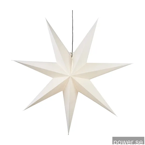 Star Trading 231-92 Pappersstjärna Frozen 100Cm, vit