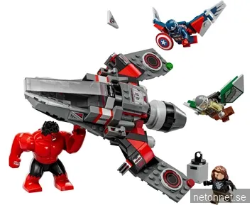LEGO Super Heroes Captain America mot Red Hulk 76292