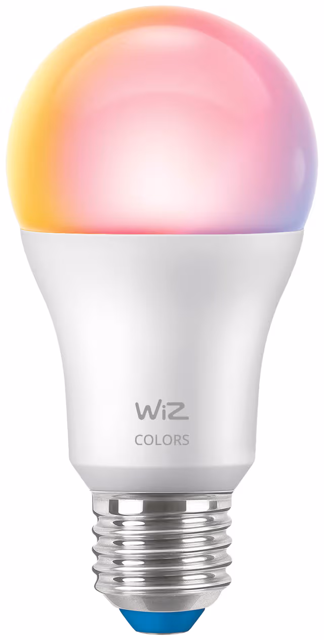 WiZ Color A60 E27 Smart LED-lampa 3-pack - RGB/16 miljoner färger + Dimbar Vit LED