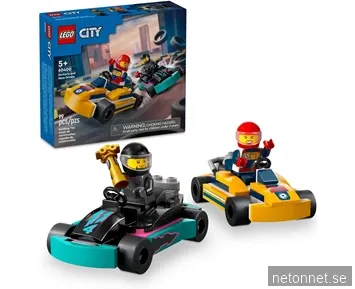 LEGO LEGO City Great Vehicles Gokarter och racerförare 60400
