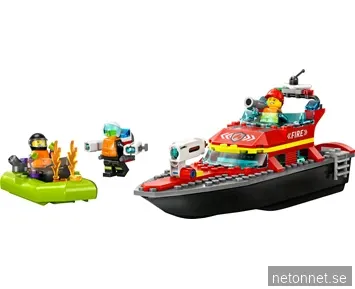 LEGO City Brandräddningsbåt 60373
