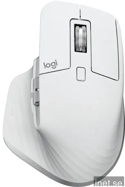 Logitech MX Master 3S for Mac trådlös mus, Pale Grey