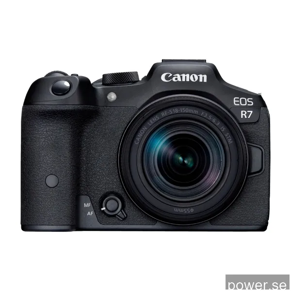 Canon Eos R7 Kit med Rf-S 18-150 mm Is Stm, svart