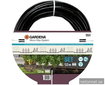 Gardena Set Droppslang 50m buskar / häckar komplett