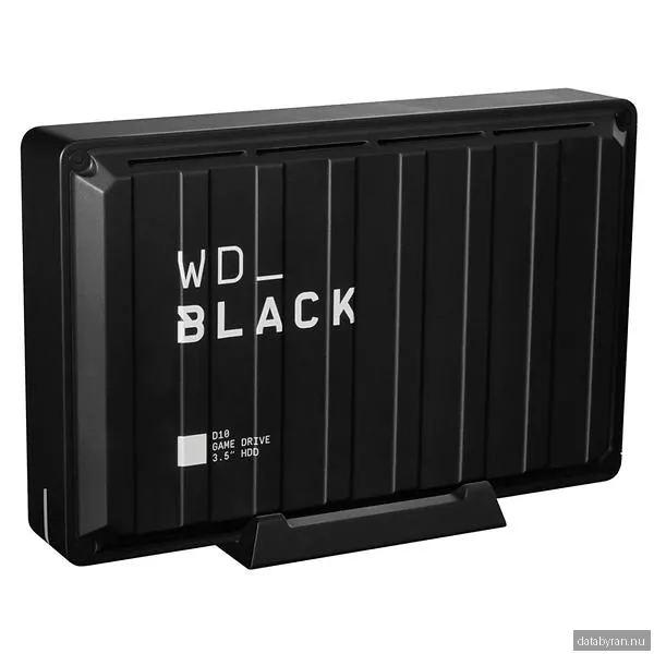 WD BLACK D10 Game Drive for PS4 - Extern Hårddisk - 8TB - Svart