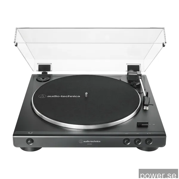 Audio-Technica AT-LP60X automatisk skivspelare, svart