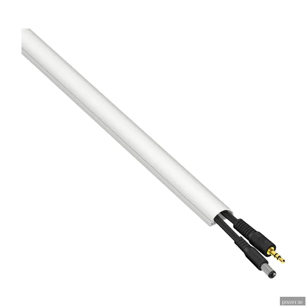 D-Line kabelsamlare 20X10MM 2M, vit