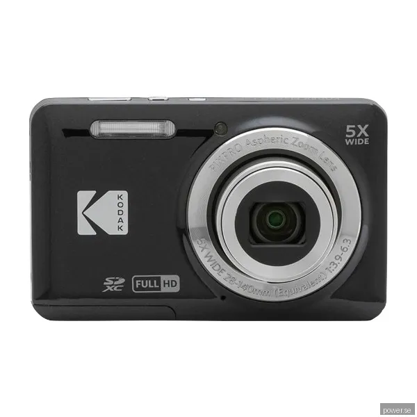 Kodak Pixpro FZ55 digitalkamera, svart