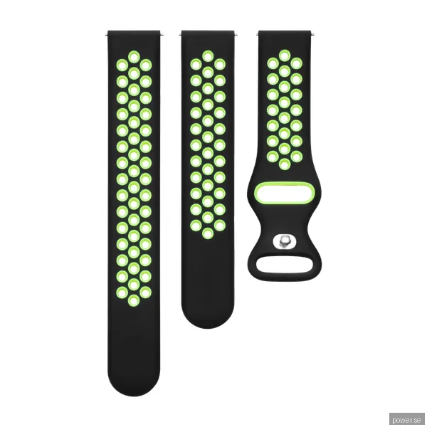 Triacle Sport silikonBAnd Universal 22 mm Bk/Gre (n)