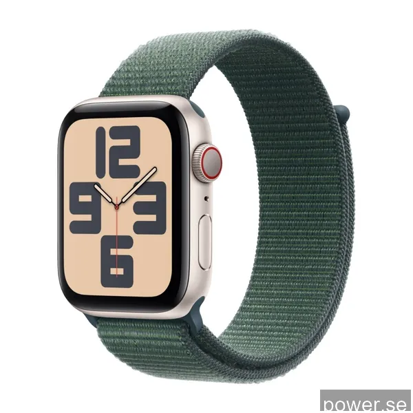 Apple Watch SE 44mm GPS + LTE Aluminium (stjärnglans)